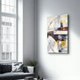 Wallity CAM-4080 Pintura Decorativa de Vidrio Templado Multicolor 46 x 72 cm